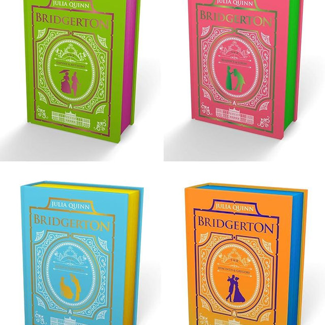 Bridgerton Luxe Collector's Edition | Complete Series Set (4 Books)