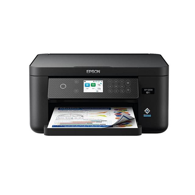 Epson Expression Home XP-5200 Wireless Color All-in-One Printer with Scan, Copy, Automatic 2-Sided Printing, Borderless Photos, 150-Sheet Paper Tray and 2.4" Color Display