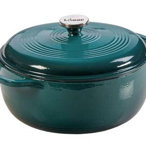 Lodge Essential Enamel Cast Iron Dutch Oven 6 Quarts