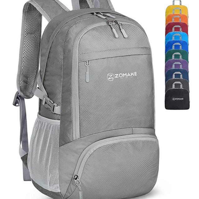ZOMAKE Lightweight Packable Backpack 30L - Foldable Hiking Backpacks Water Resistant Compact Folding Daypack for Travel
