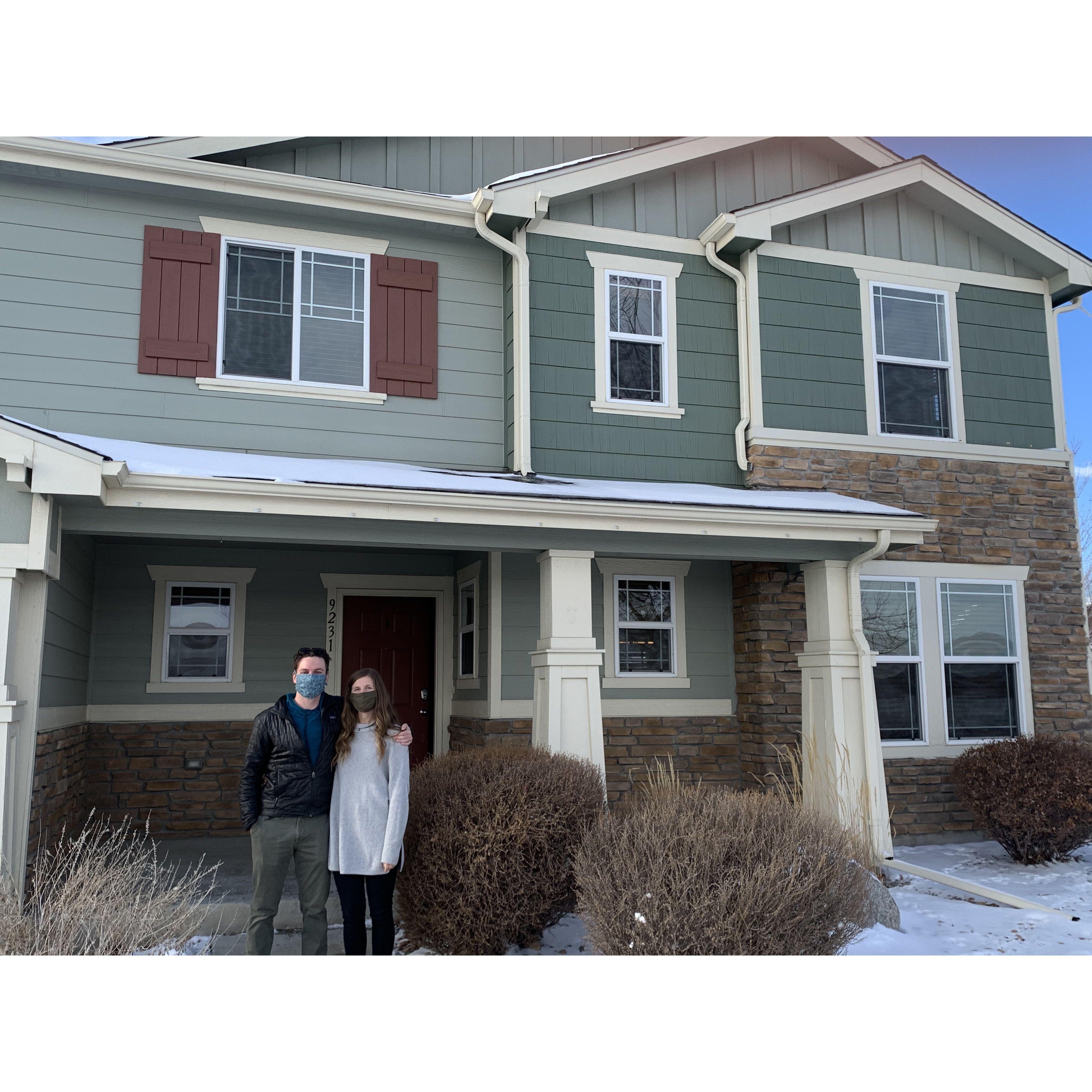 Buying our first house together in December 2020