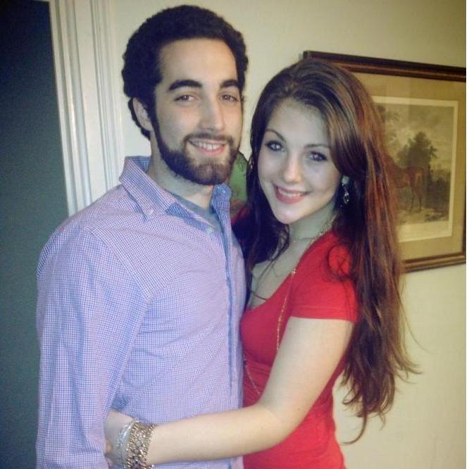 Two weeks after we first met, November 2012. Dan was visiting Elizabeth in Saratoga Springs during her senior year at Skidmore College to see her play Titania in Midsummer Night's Dream.