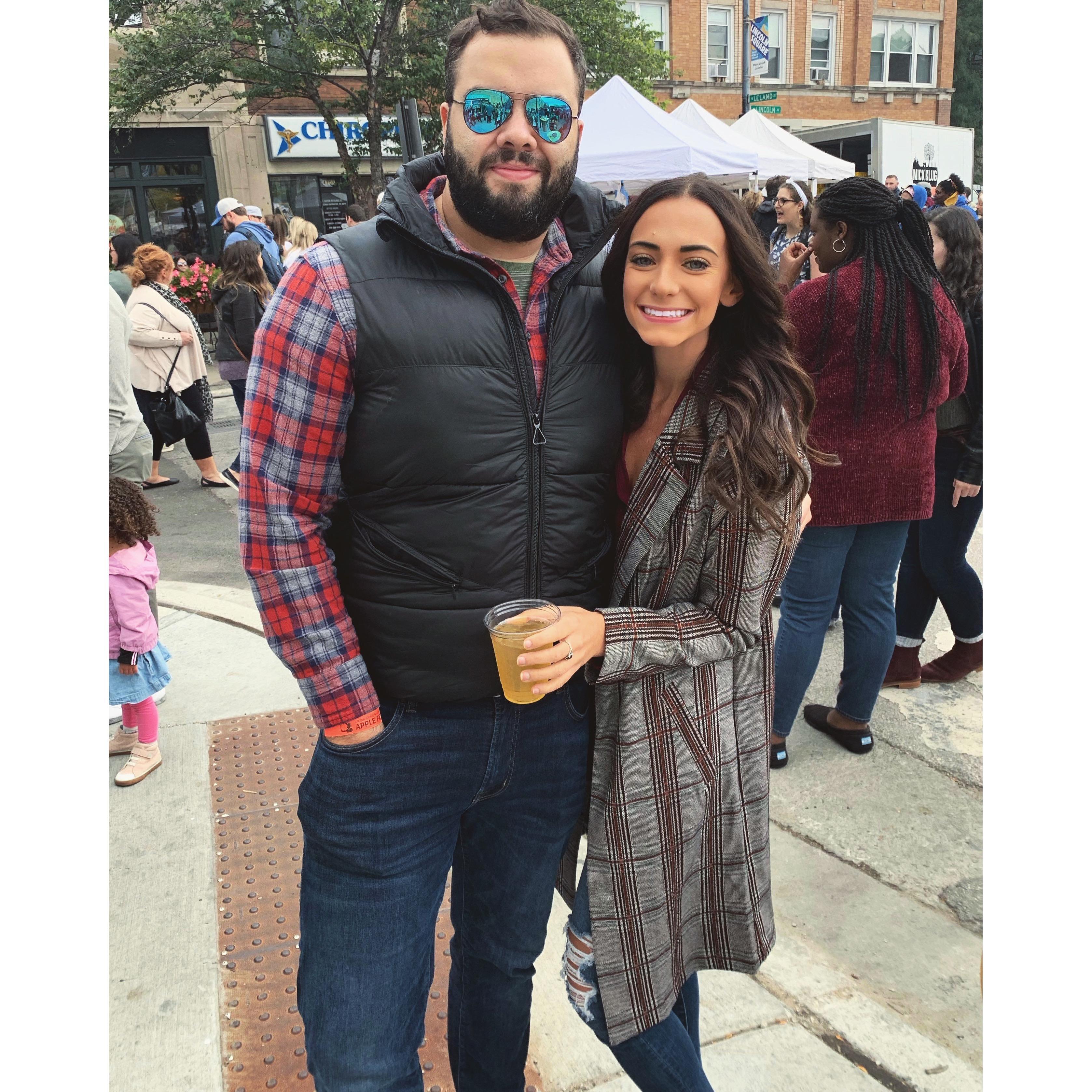 Apple Fest in Lincoln Square
