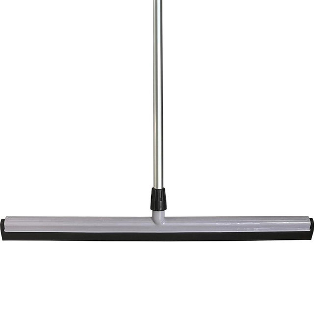 30" Professional Floor Squeegee Kit - Premium Double Foam Blade and Telescopic Aluminum Handle