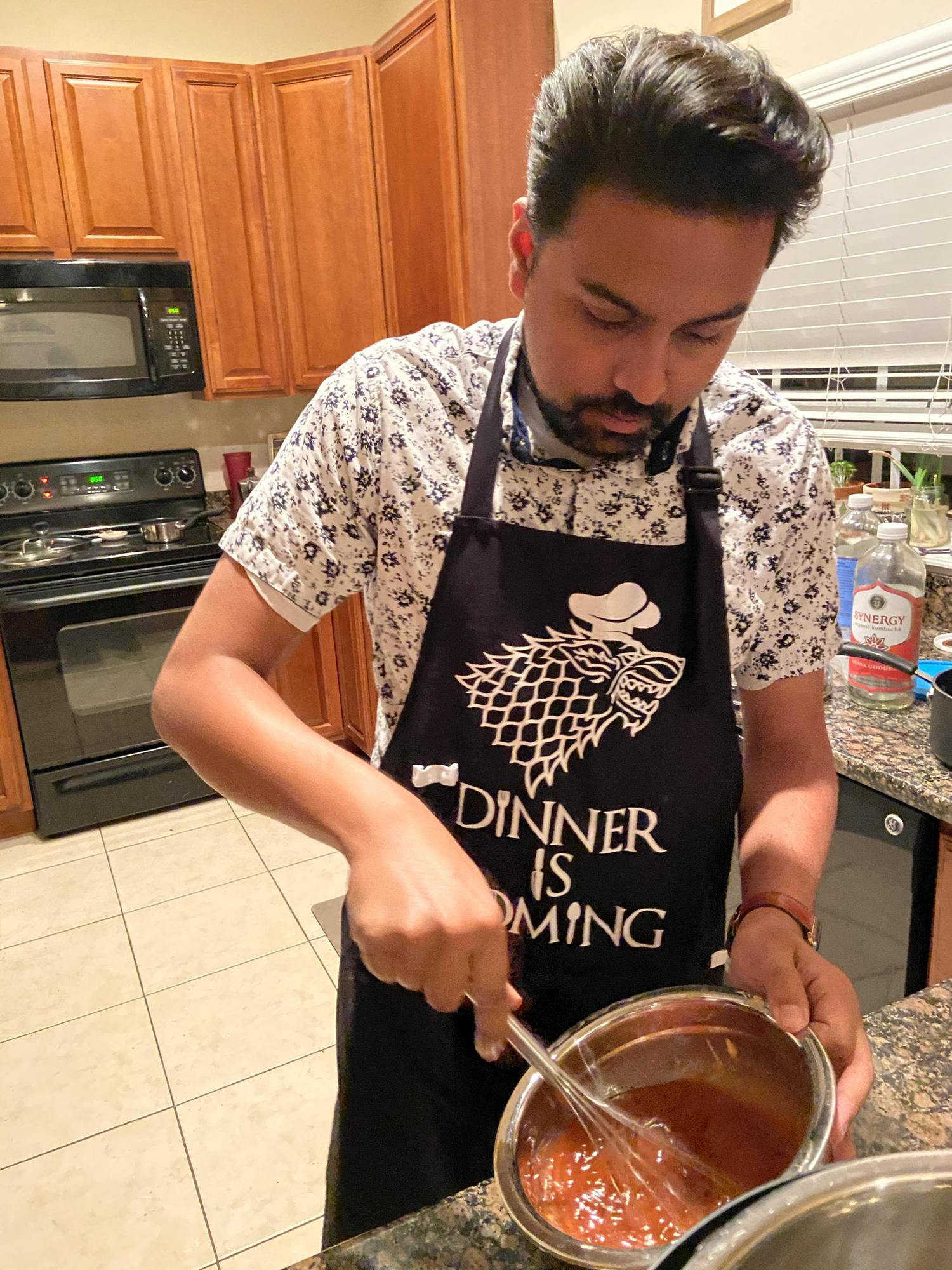 A new sous chef in the kitchen