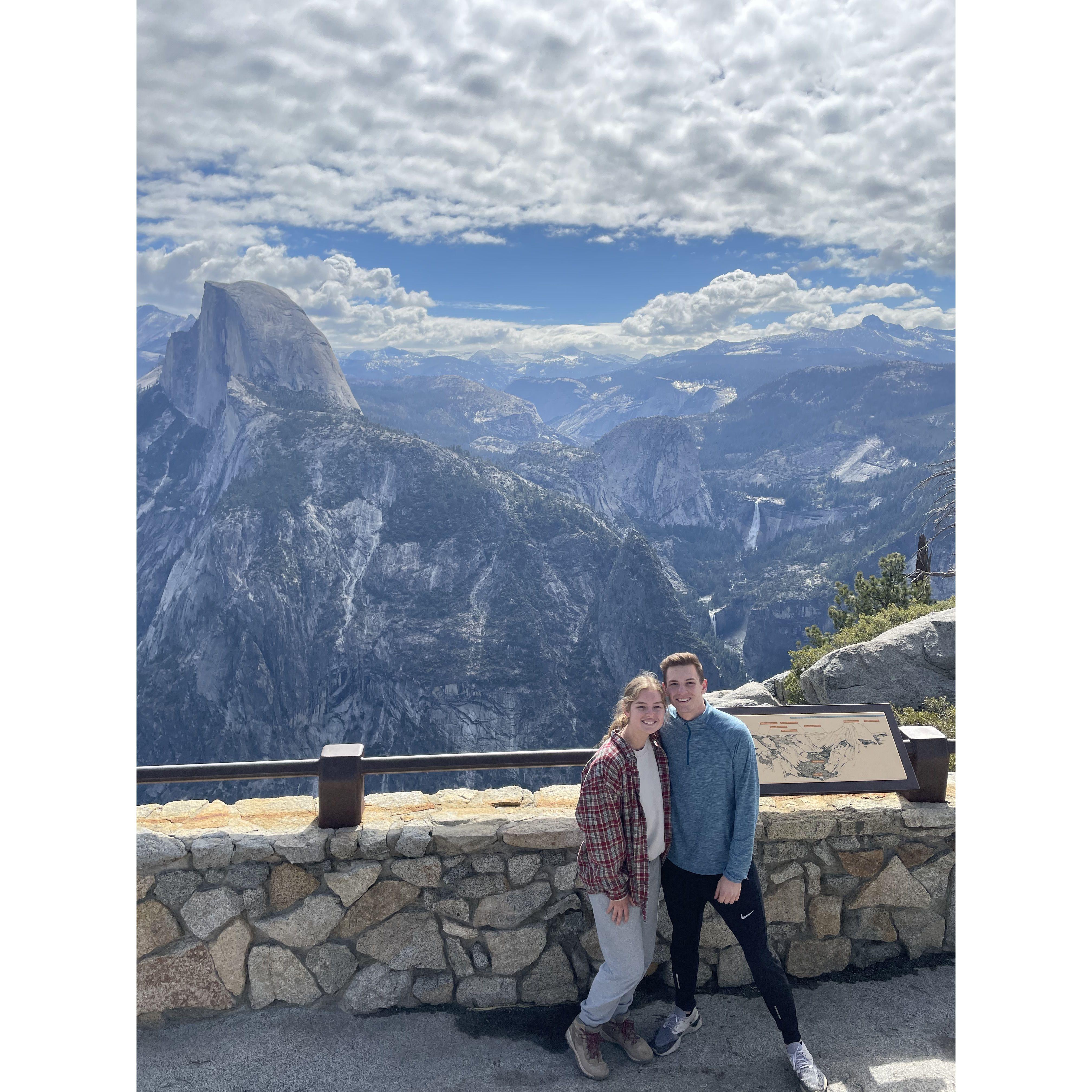 first trip together to yosemite