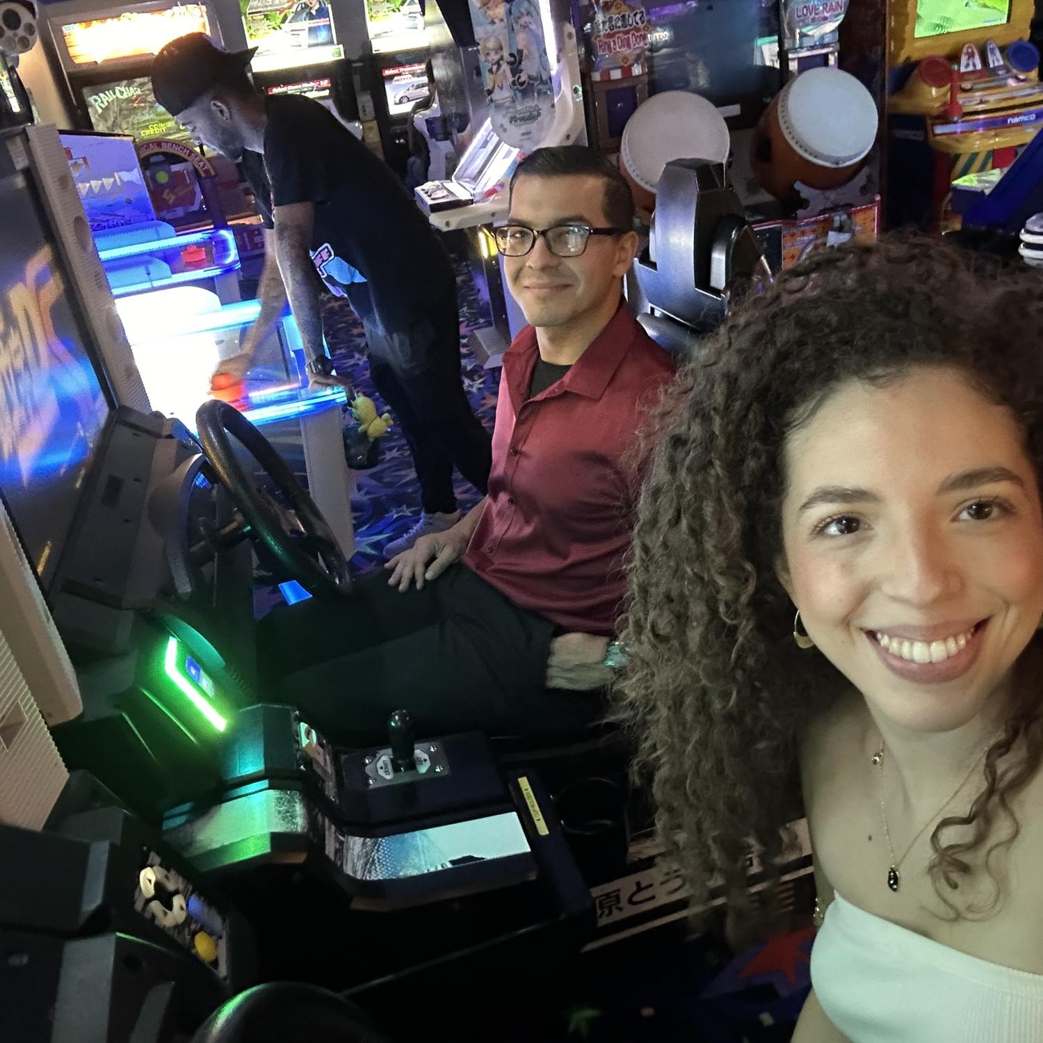 Arcade date, we're VERY competitive 2/10/25