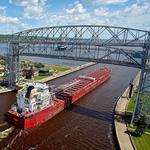Watching the Freighters at Canal Park