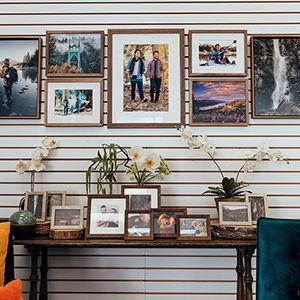 10 Printed and Framed wedding photos from Madison Park Quality Framing