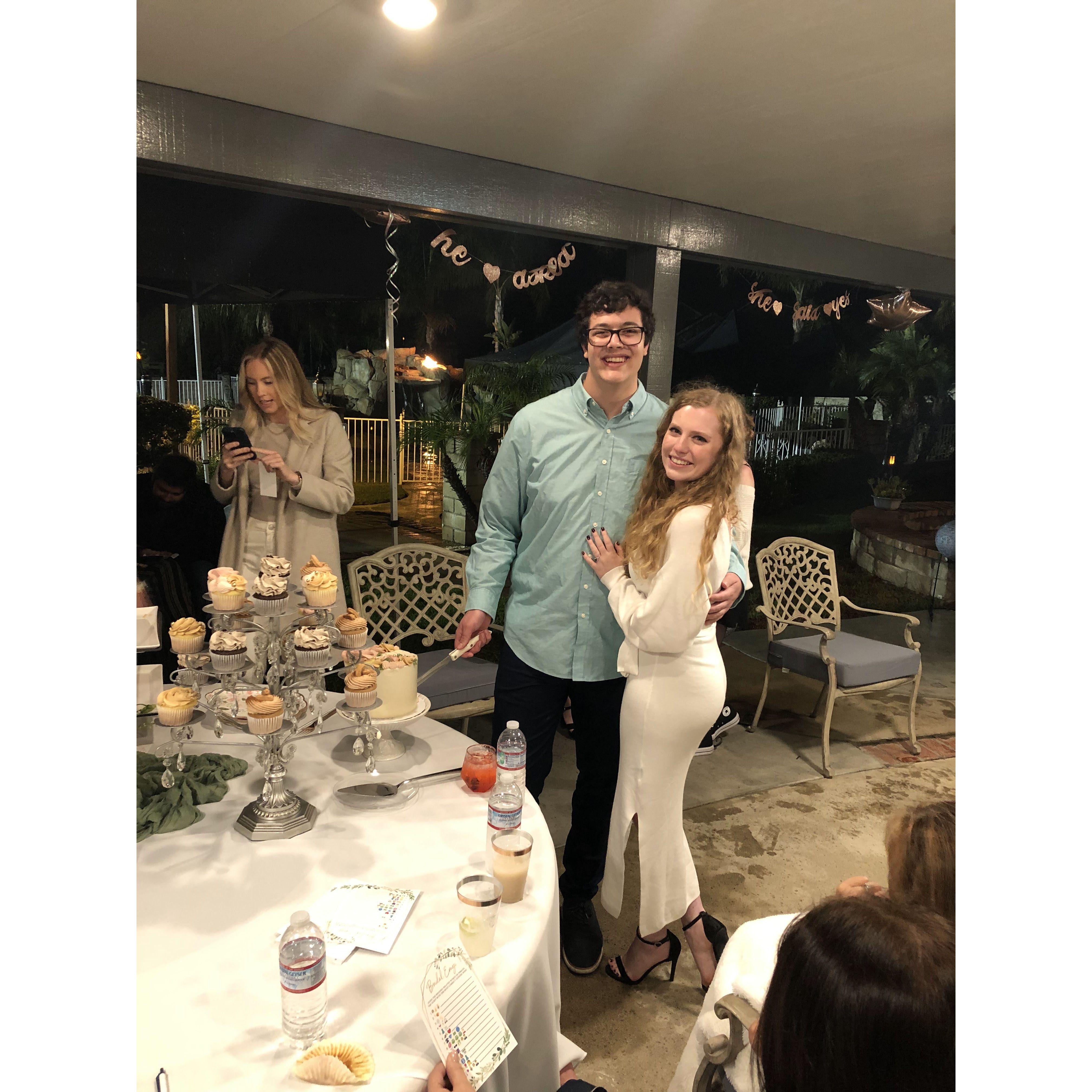 Our Engagement Party!