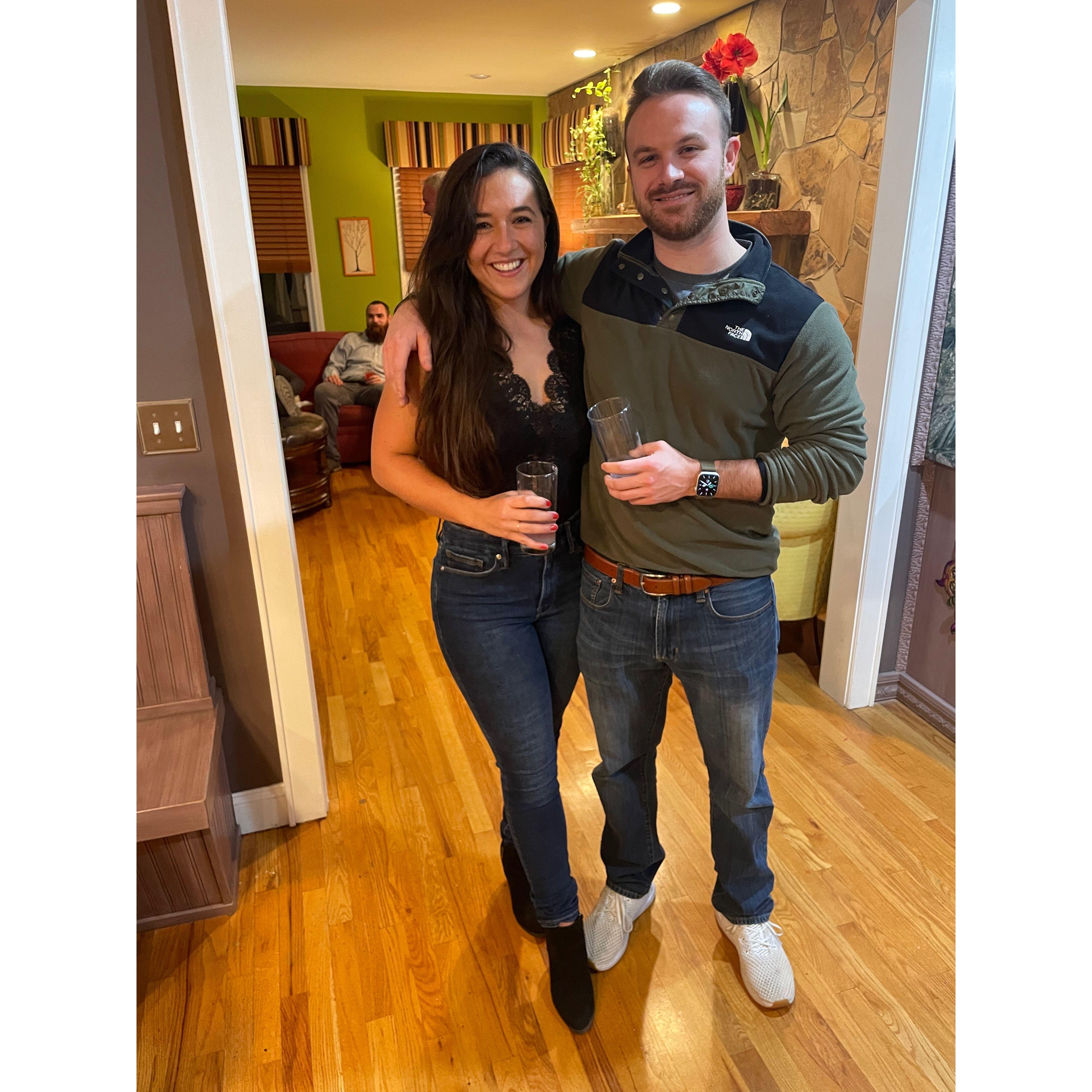 Our first official pic together! NYE 2022