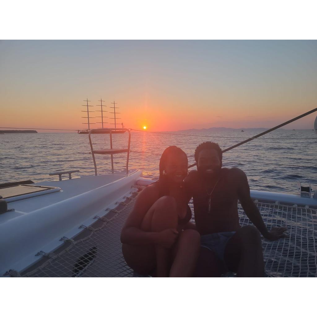 Sunsets in Santorini >>>