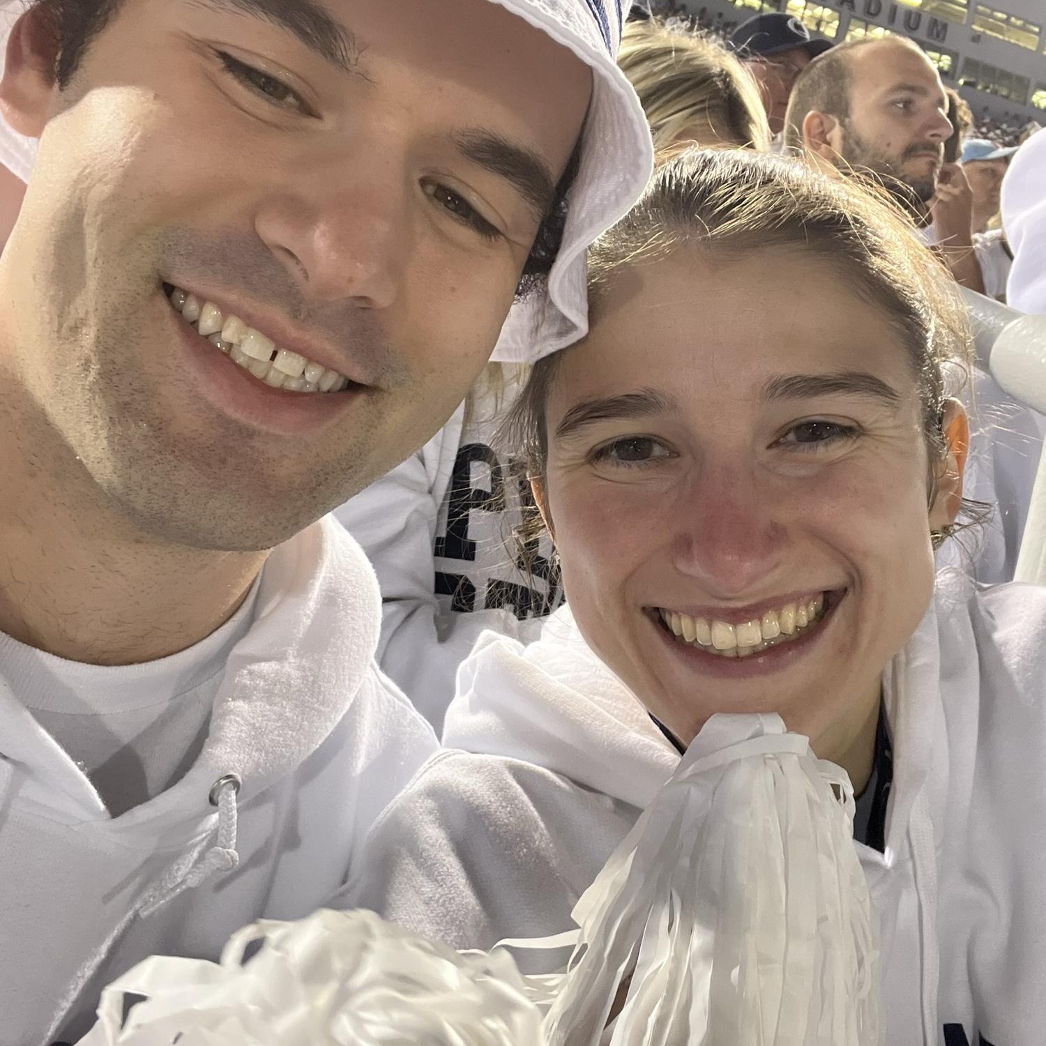 2022.
And Andrew got to experience his first Penn State white out game! #WEARE