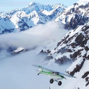 Glacier scenic flight