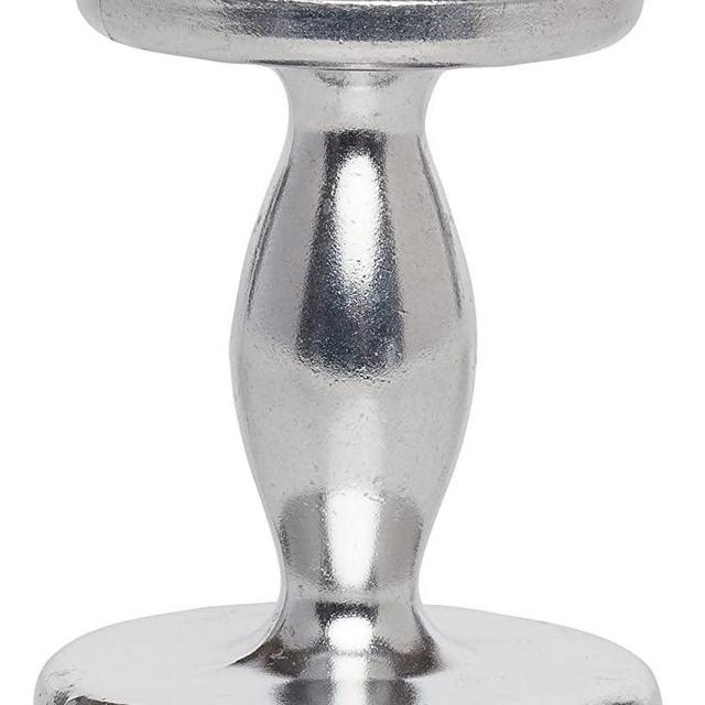 HIC Harold Import Co. 43739 Dual-Sided Espresso Tamper, Pack of 1, Heavyweight Aluminum