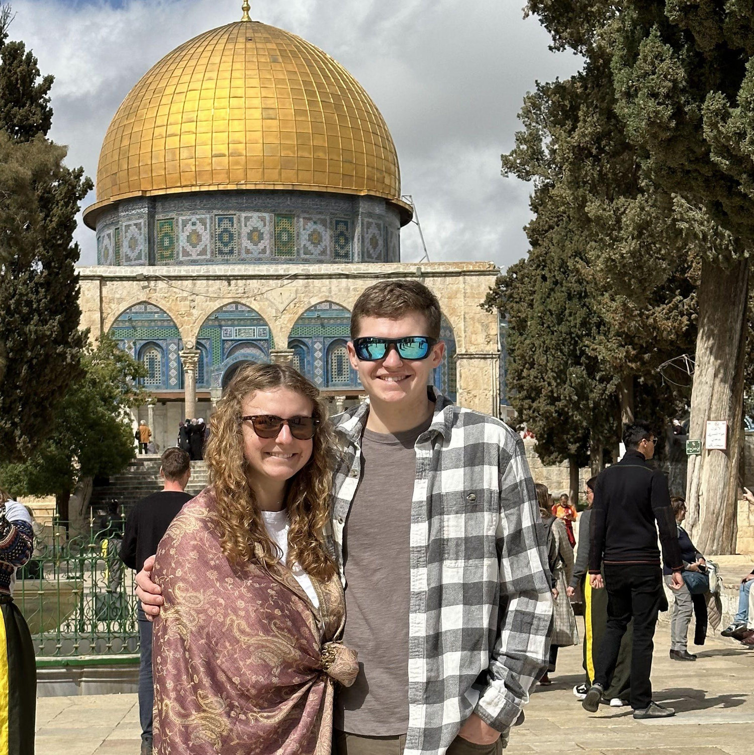 Our trip to Israel with Alex's Aunt and Uncle!