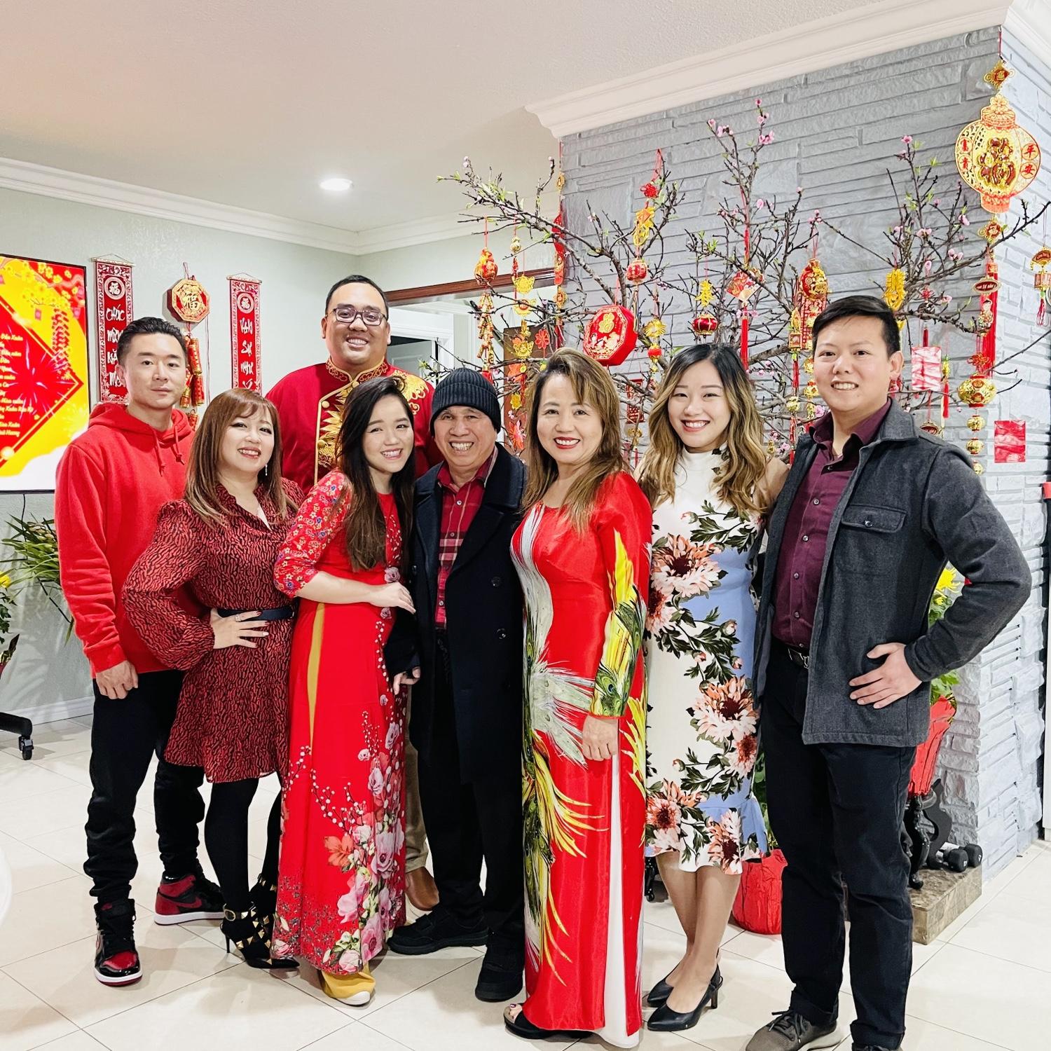 1/22/23 - First Tet celebration together with the Vu family!