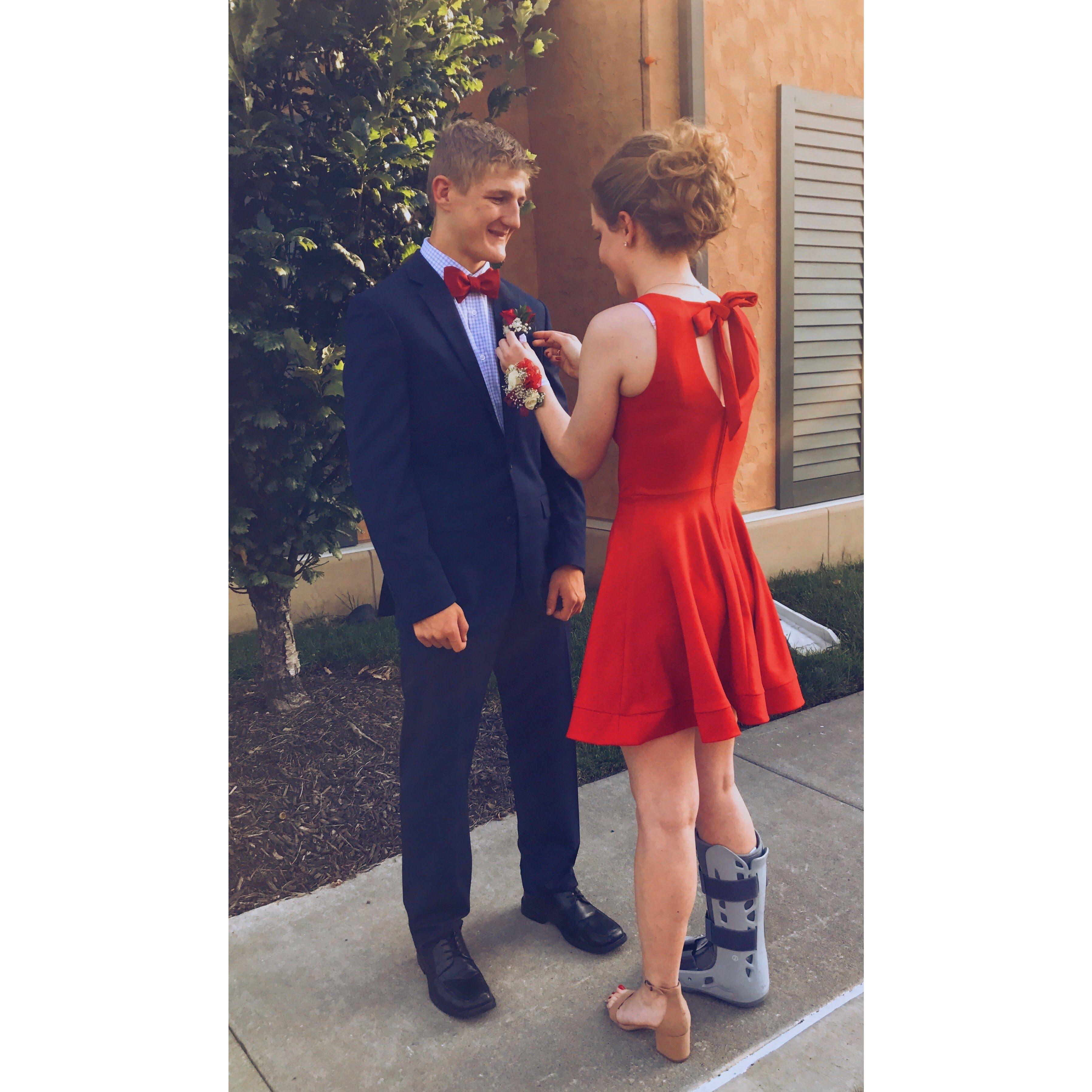 Junior year homecoming