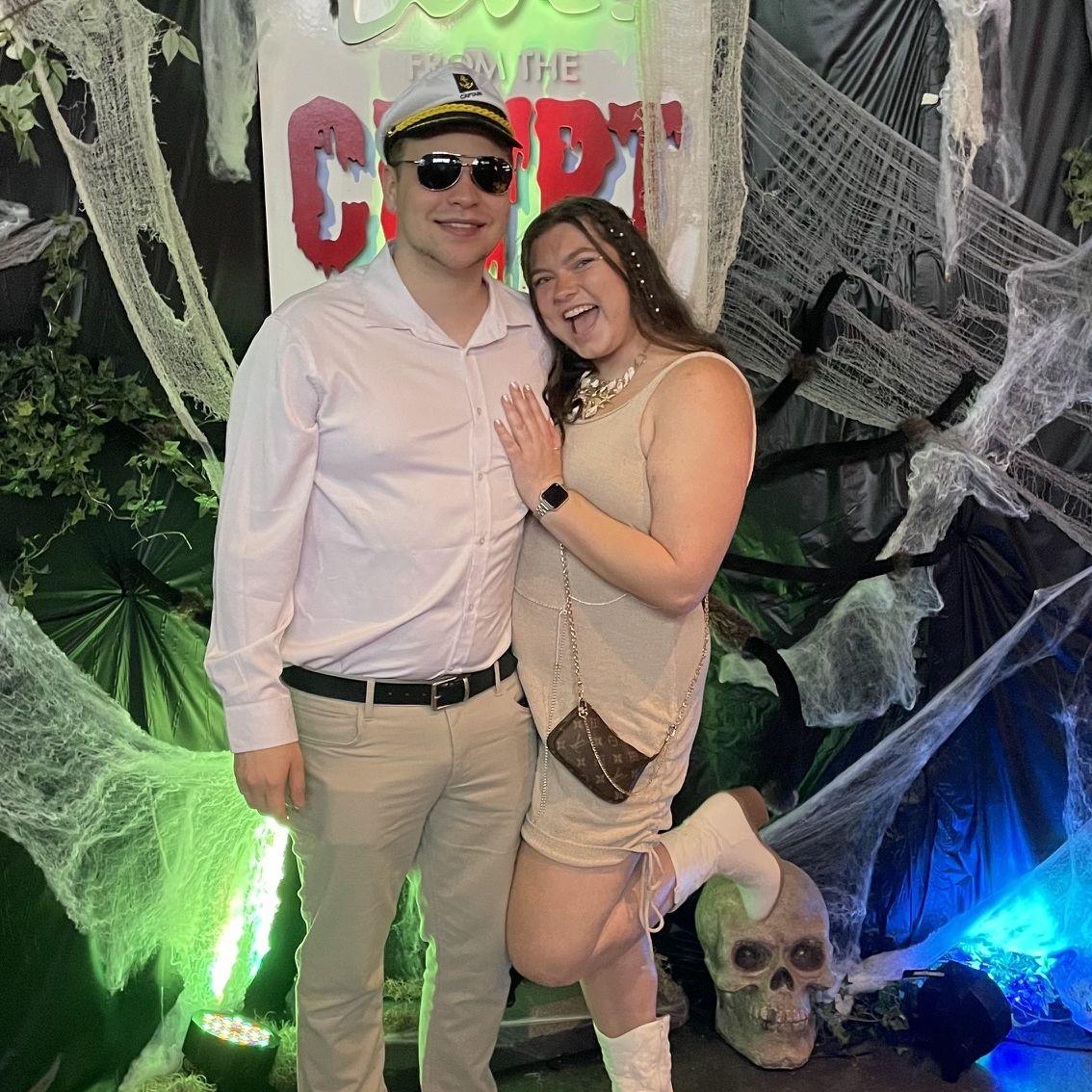 October 2024: Sailor & Siren for Halloween with friends at The Battery Atlanta