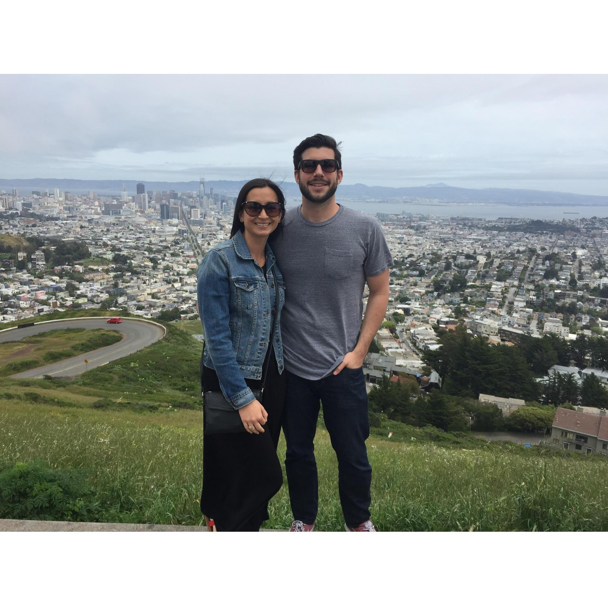 Top of Twin Peaks, San Francisco- 2017