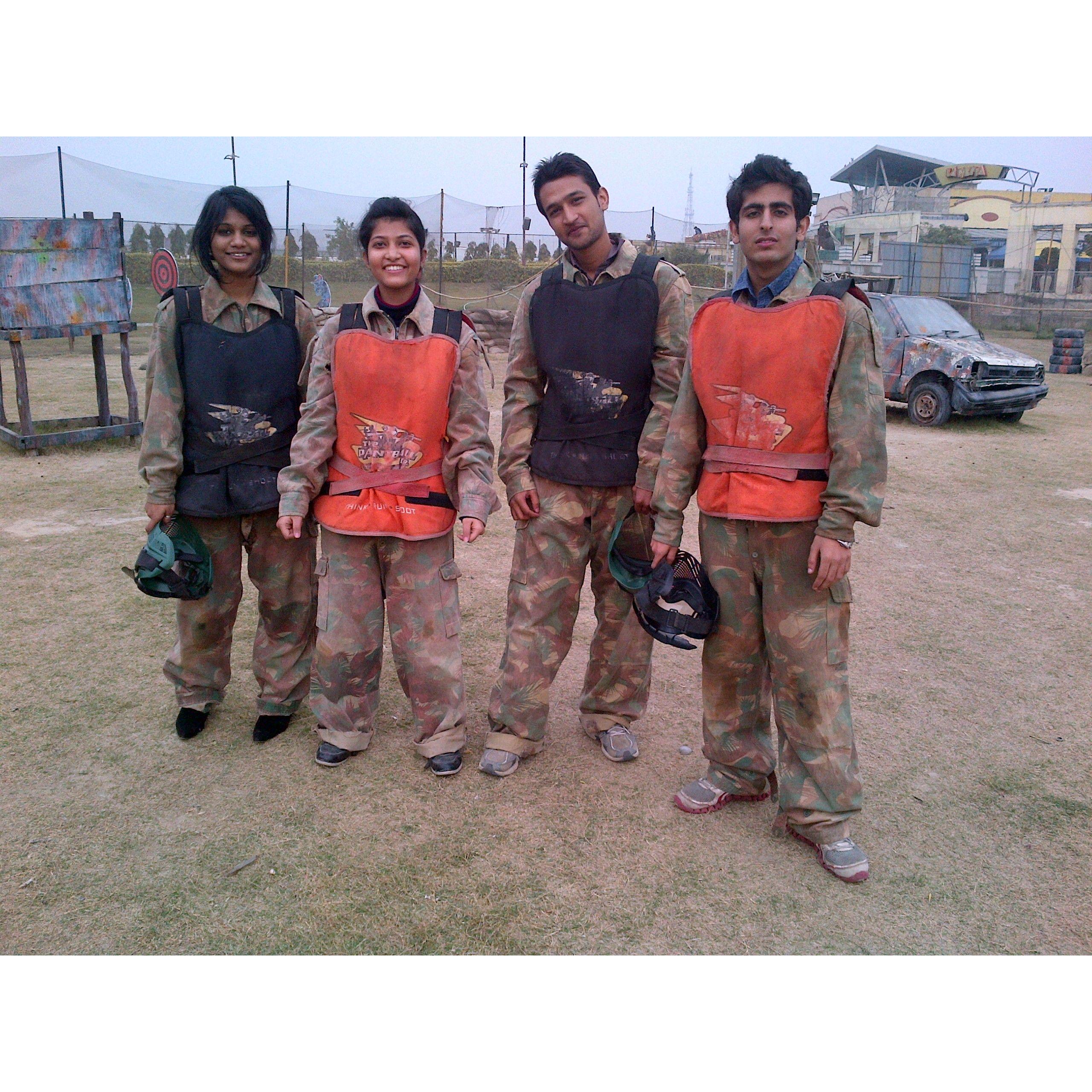 First outdoor activity together