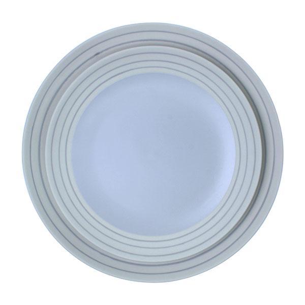 Clef Salad Plate - Light Grey - Set of 4