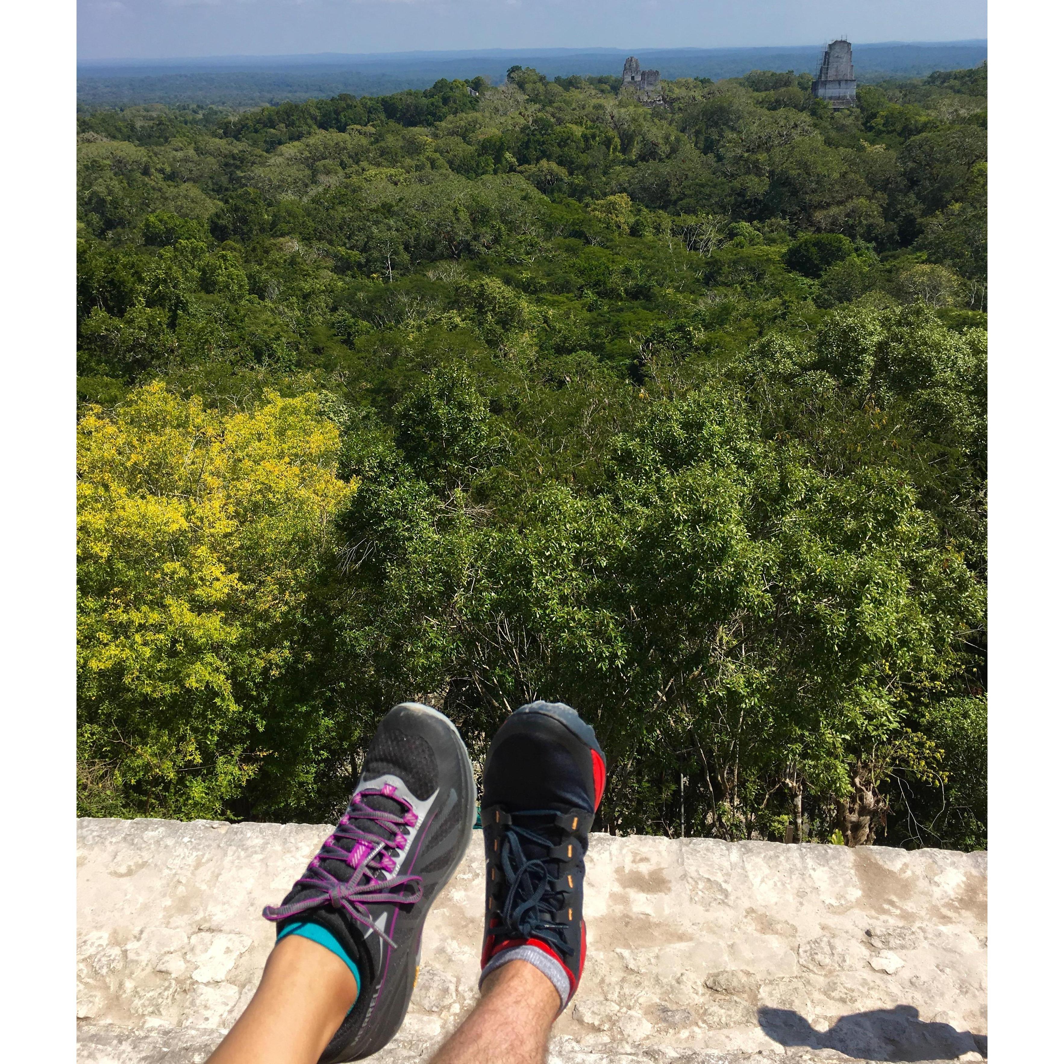 Climbing Mayan ruins
Tikal, Guatemala
2017