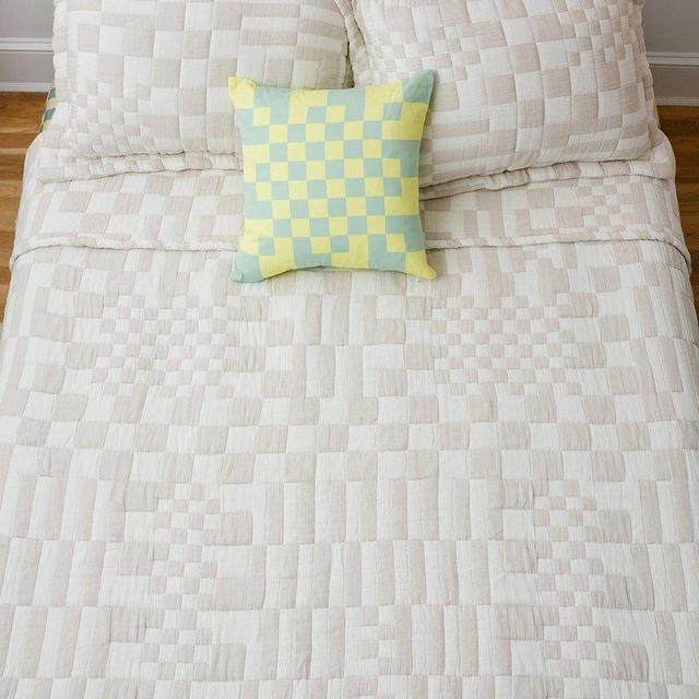 Check Coverlet - King