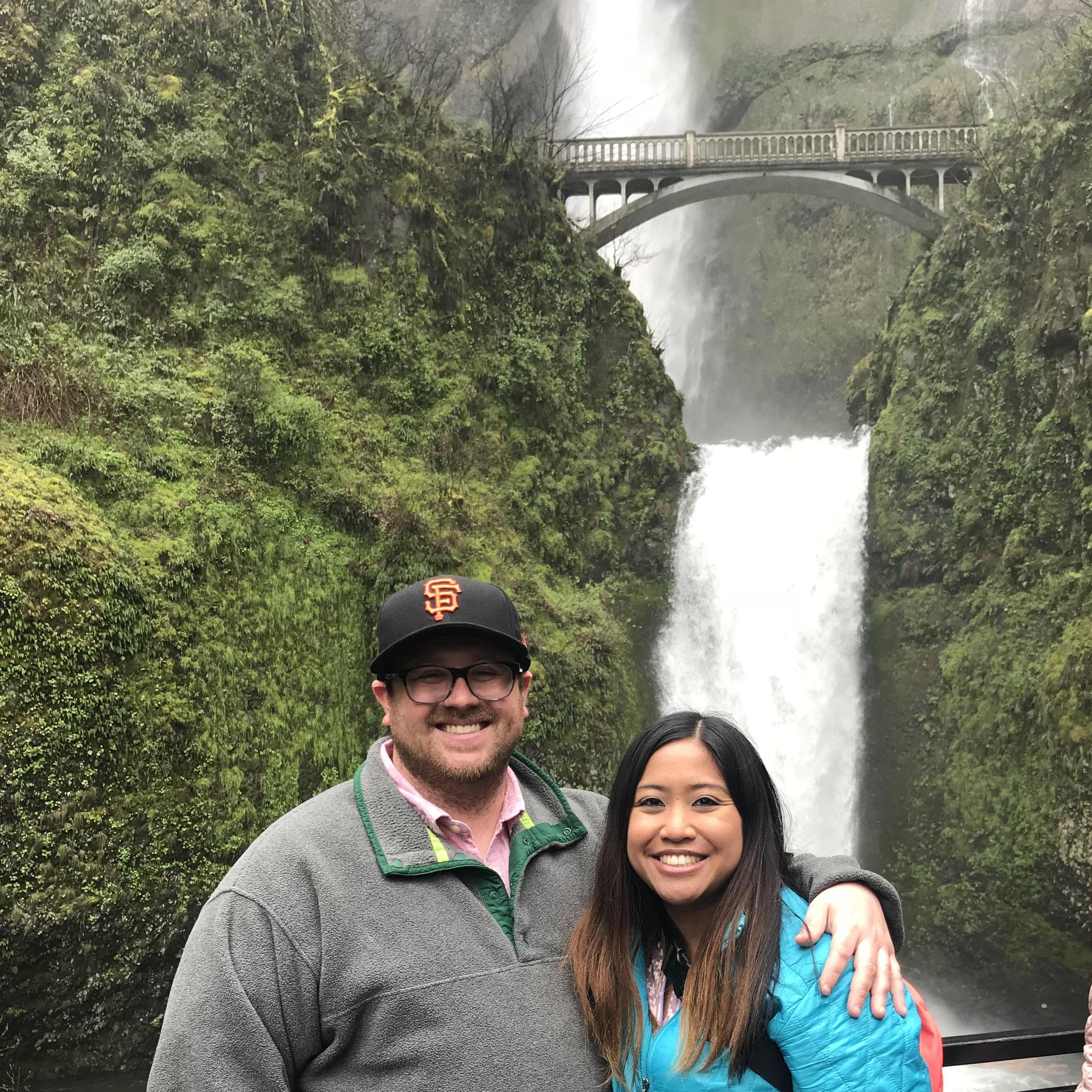 Multnomah Falls - country's second largest waterfall. Portland, OR