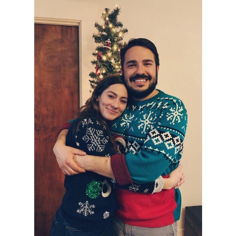 Our first photo as a couple - Dec 2019