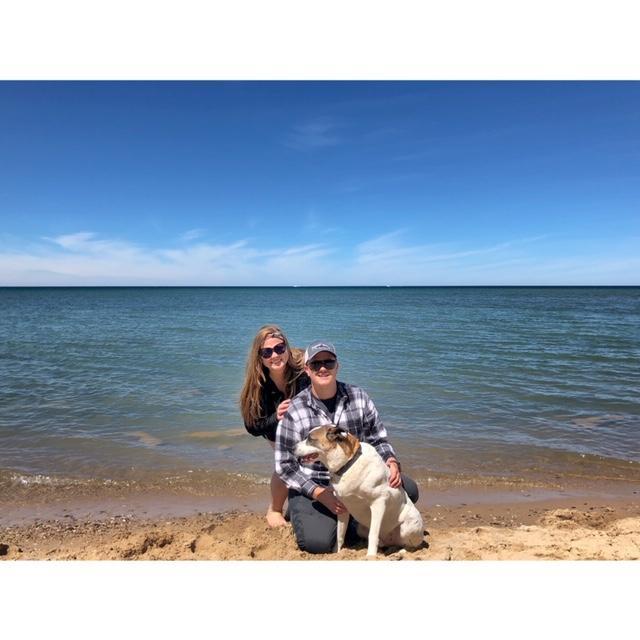 Camping at our favorite place. Charlevoix, 2018.