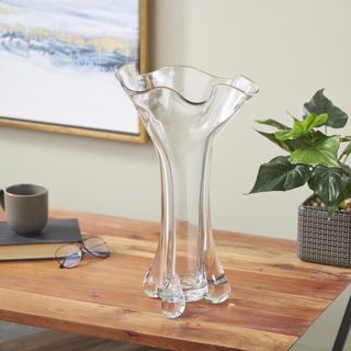 Abstract Fluted Tulip Vase
