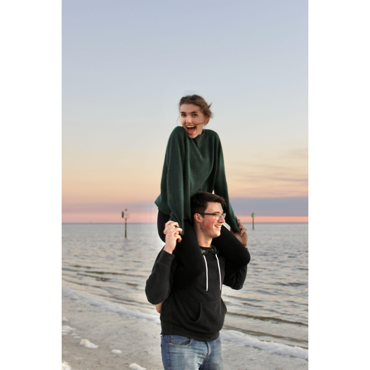 January 29, 2021: Chilly beach day
