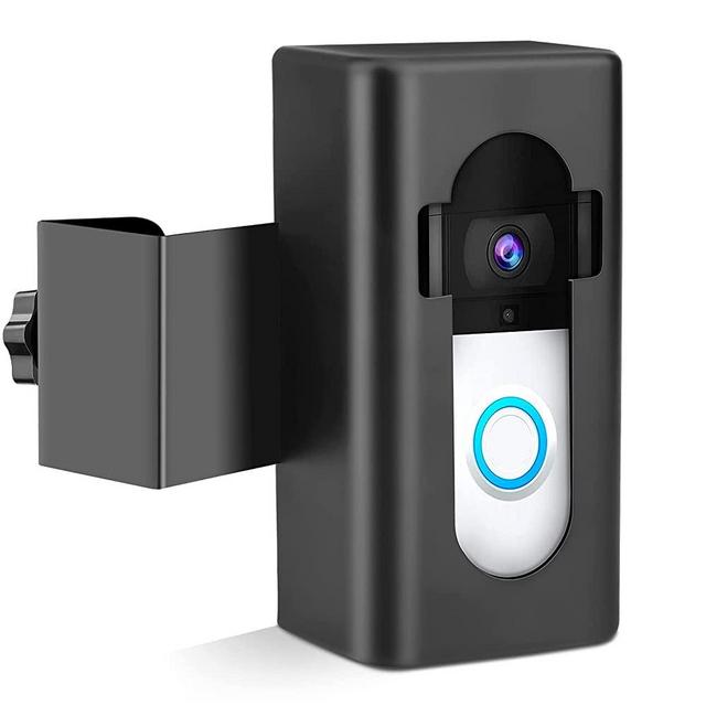 Anti-Theft Video Doorbell Door Mount, Doorbell No-Drill Mount Fit for Most Video Doorbell, Ring Doorbell Holder for Apartment Door, for Video Doorbell 1/2/3/3 Plus/4/Pro/2021(2020 Release)