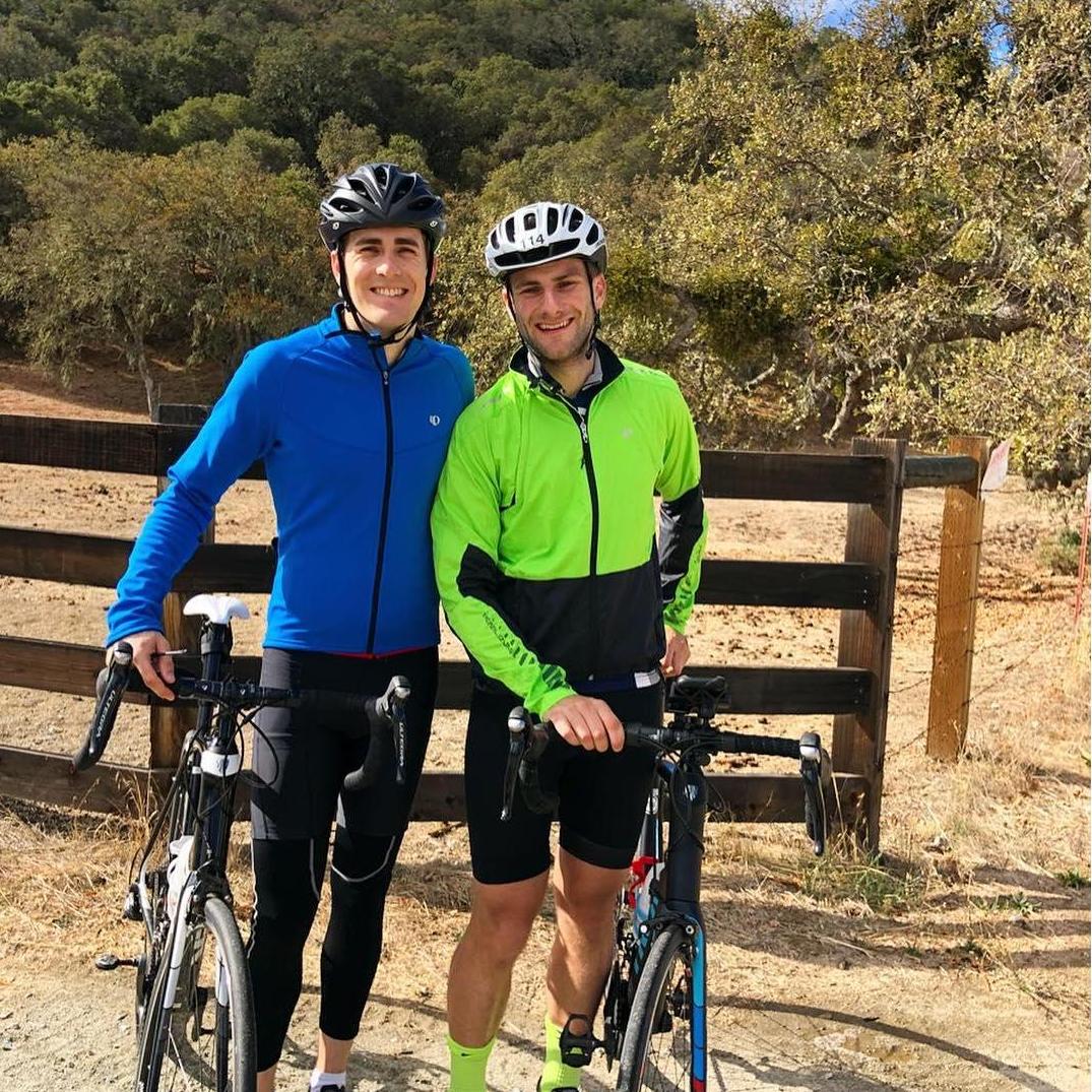 Climbing up the hills of Carmel Valley
