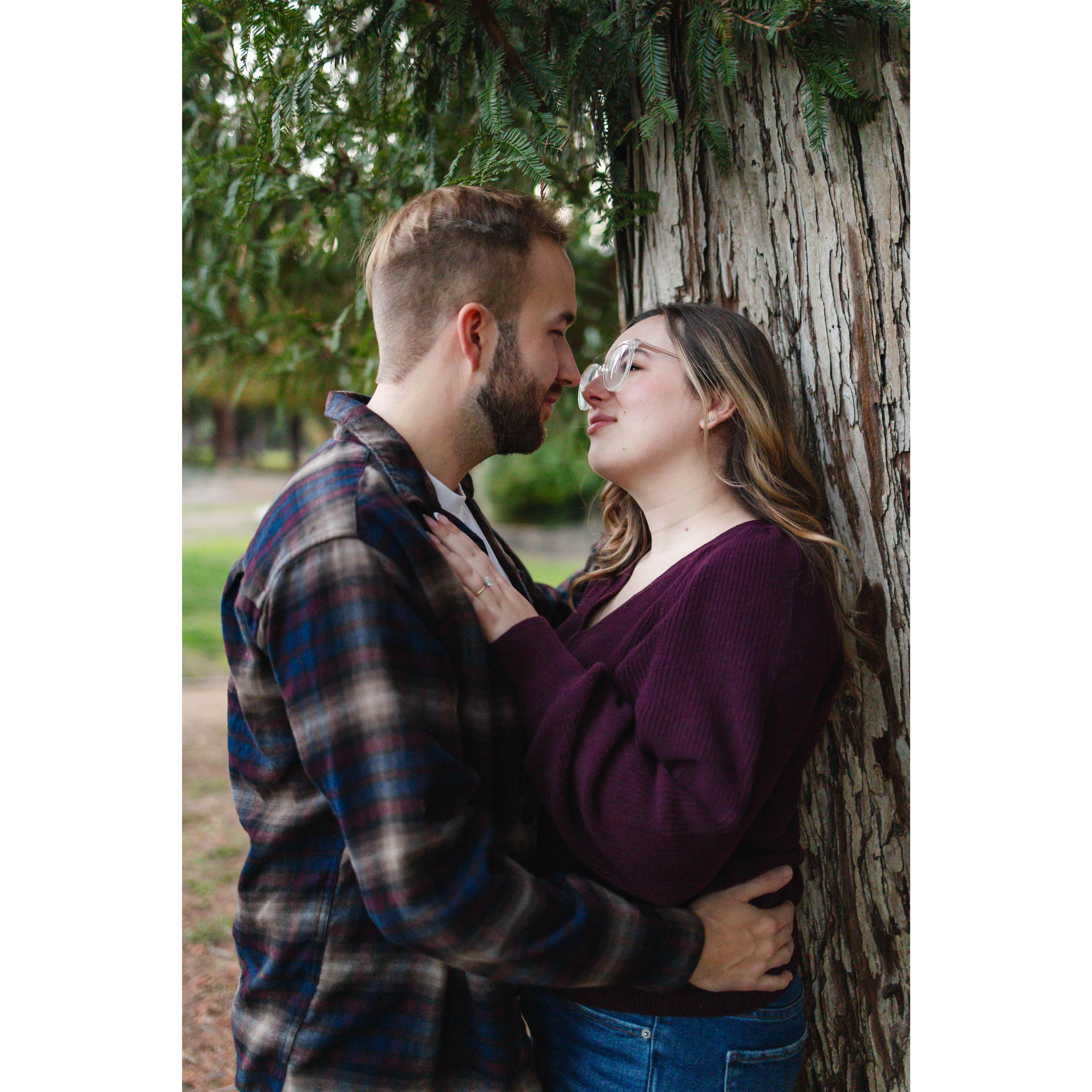 From our engagement photos