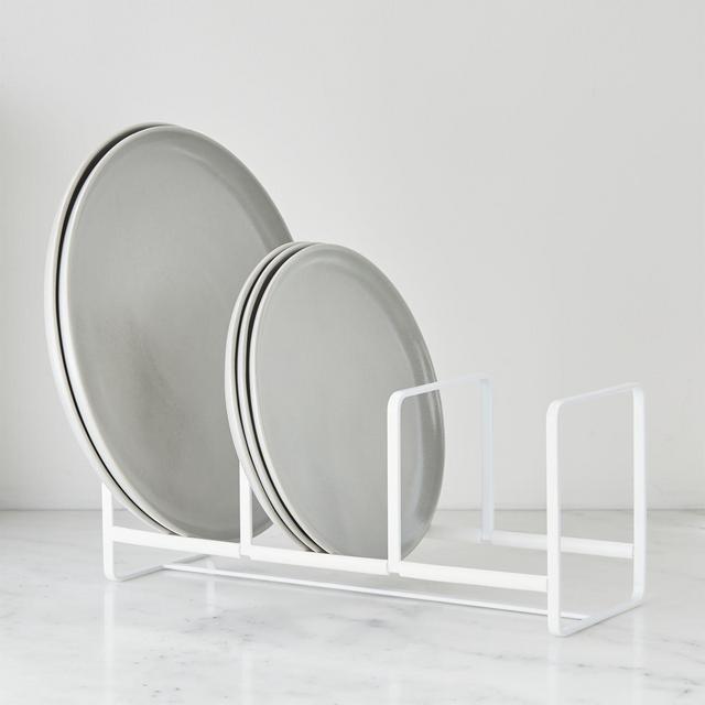 Yamazaki Wide White Small Dish Rack