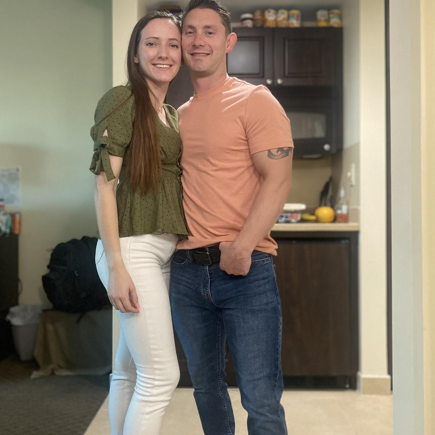 The many times Curtis came to visit Taylor during her BOLC training!