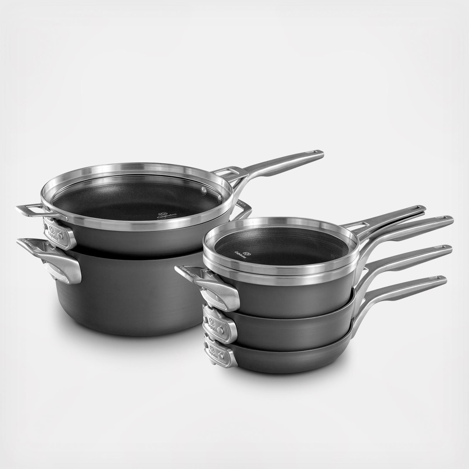 Calphalon Stainless Steel 10-pc. Cookware Set