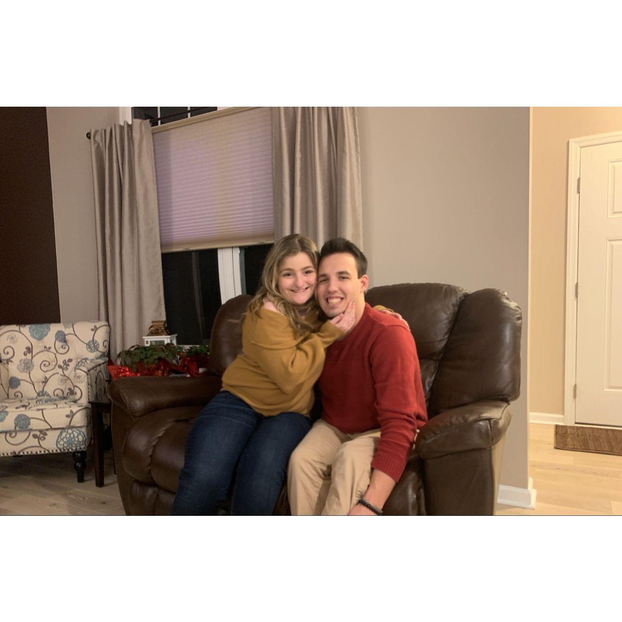 Our first Thanksgiving together with family