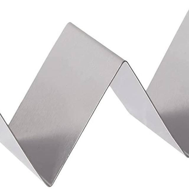 American Metalcraft HTSH1 Taco Holder, Stainless Steel, Half-Size, One Or Two Compartments