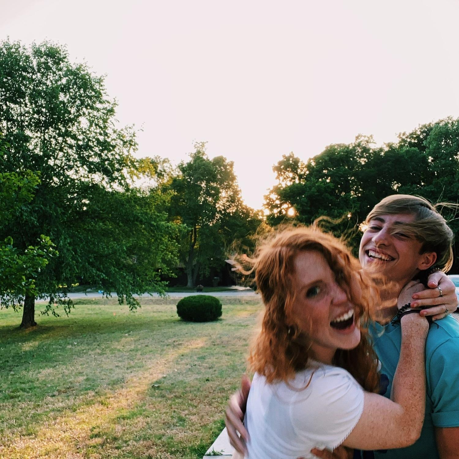 Our 1 year anniversary when we first started dating.