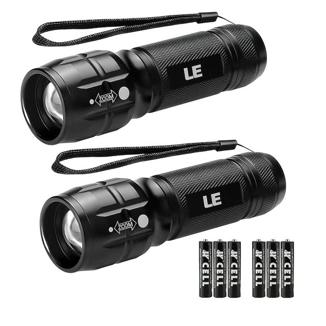 Lighting EVER LED Flashlights (Black)