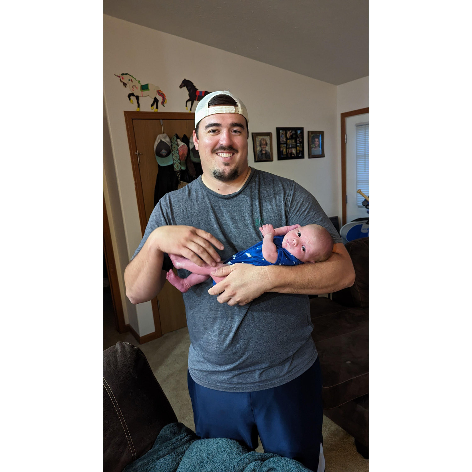 Meeting Dillon's new nephew, Cooper