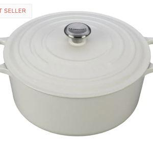 White Signature Round Dutch Oven