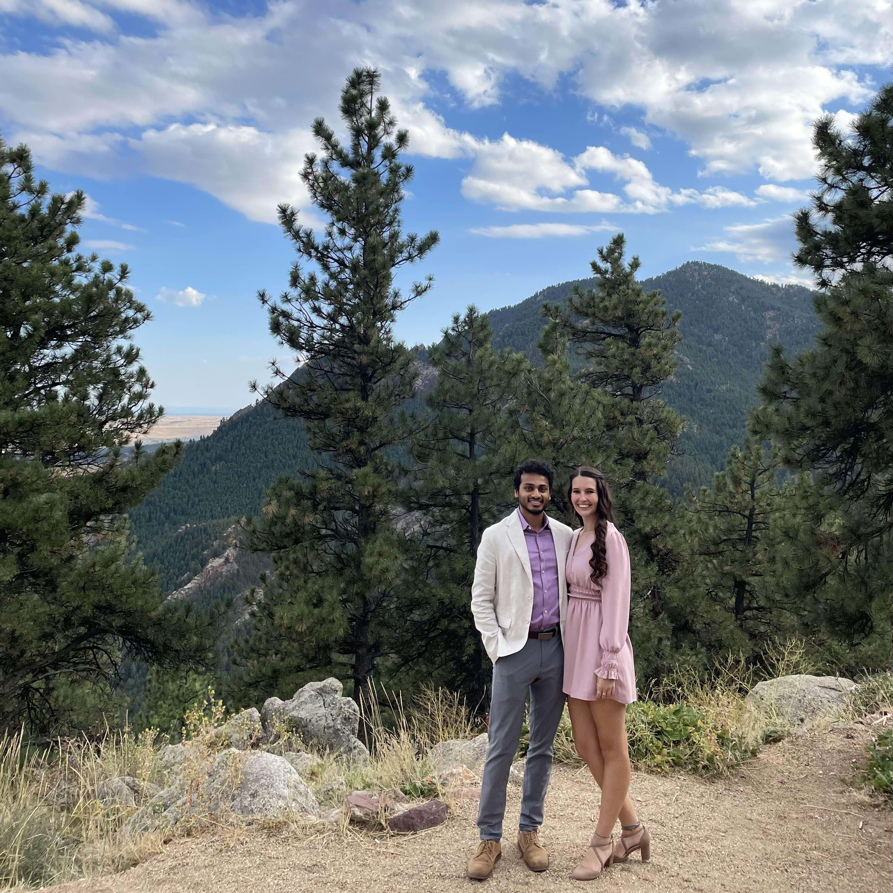 Who says you can't be dressed to the 9s on a mountain?