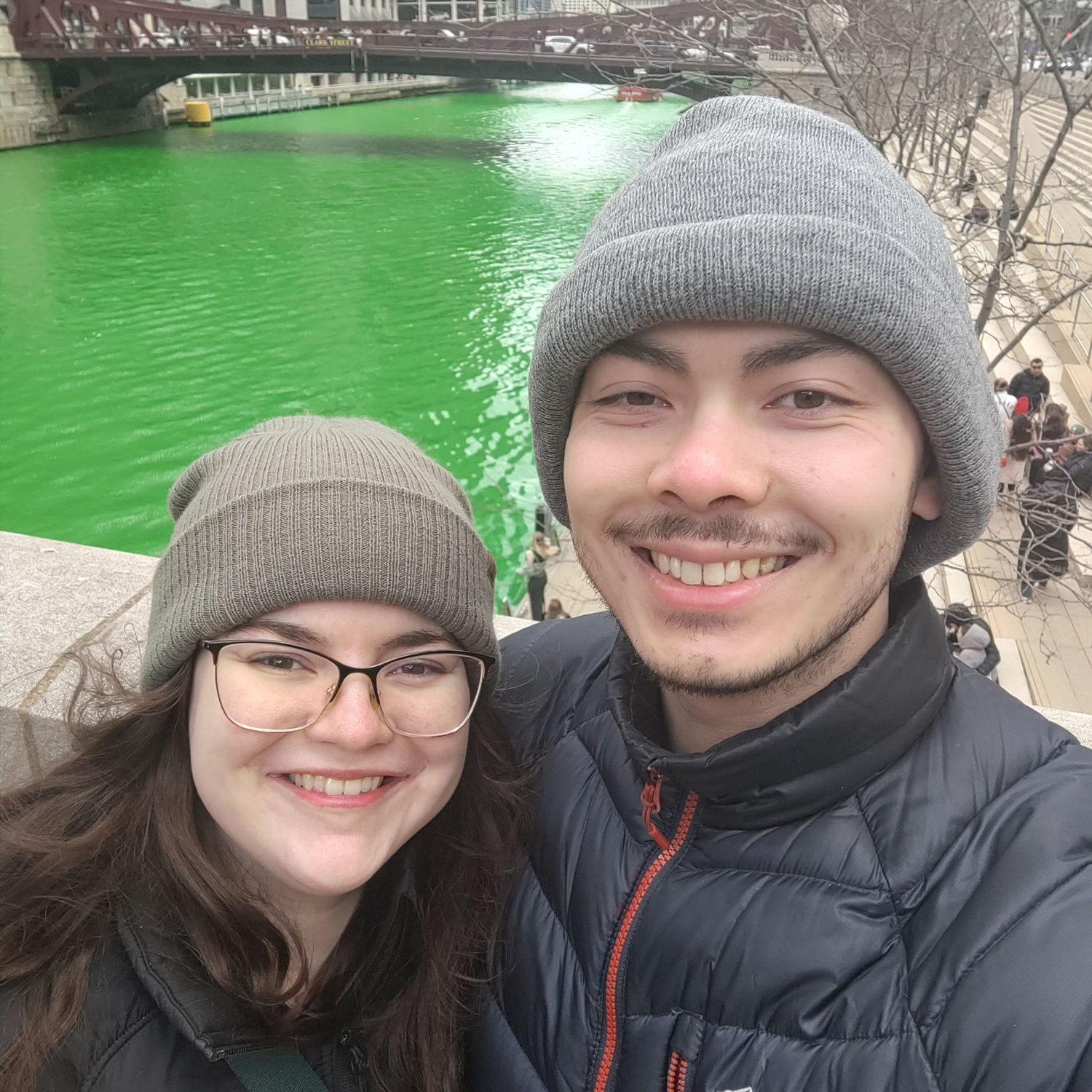 St. Patty's day on the Chicago River