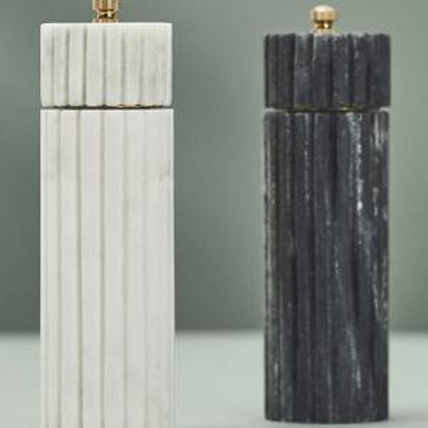 Ribbed Marble Grinder