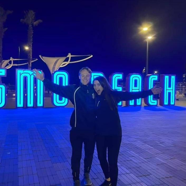 This picture was taken the night I told Jordan that I loved him. My heart was beating out of my chest as we walked the beach that night. I knew I couldn't end the trip without telling him...(Mar 2021)
