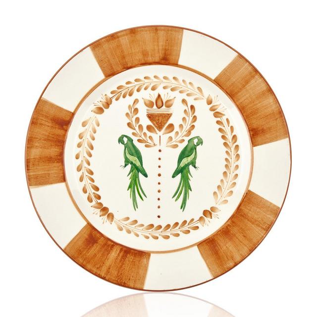 Set-of-Two Macao Ceramic Dinner Plates
